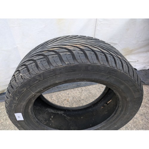 256 - A Silverstone tyre size 195/55 R15