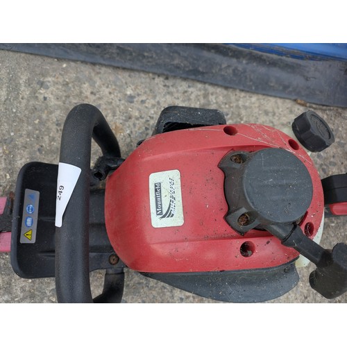 249 - A Mountfield mhj2424 petrol hedge trimmer