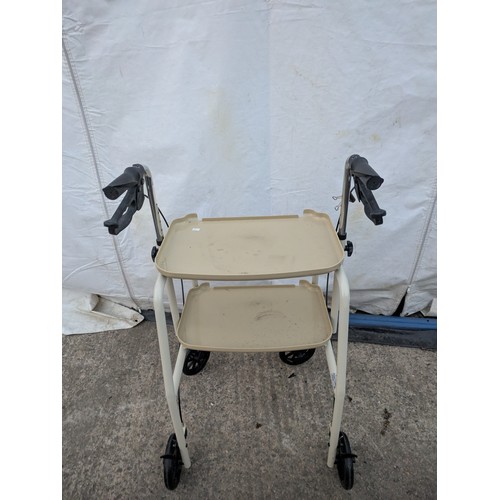 209 - Metal framed Days mobility aid/walking frame