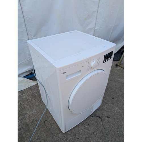 616 - Logik LHP8W18 tumble dryer - working