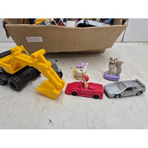 2059 - A selection of various die cast model cars and other toys including Lledo, etc