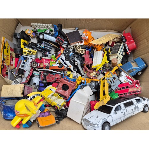 2059 - A selection of various die cast model cars and other toys including Lledo, etc