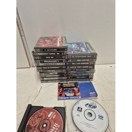 1418 - A selection of PlayStation games