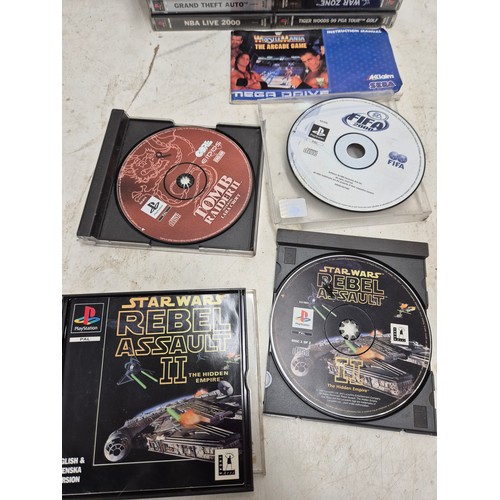 1418 - A selection of PlayStation games