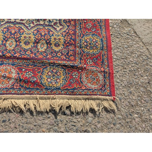 660 - A vintage Persian style wool runner area rug