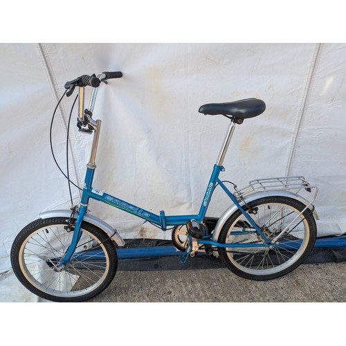 282 - An Emelle Shuttle folding push bike