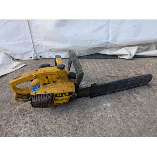 270 - An alko international petrol chainsaw model 3800s