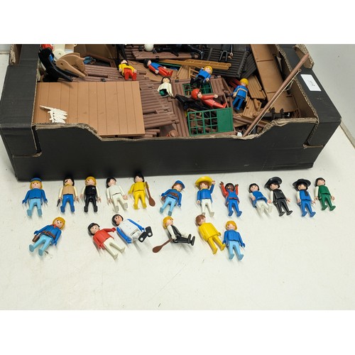 2111 - A selection of children's toys including playmobil