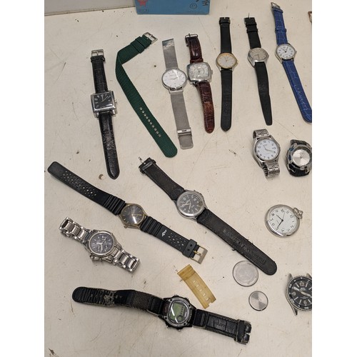 2008 - A selection of various men and women's wrist watches including smart watches