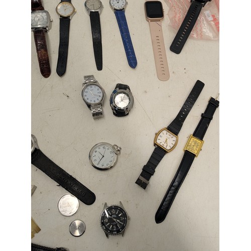 2008 - A selection of various men and women's wrist watches including smart watches