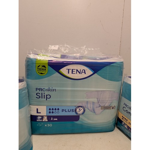 2118 - 3 packs of Tena Pro skin comfort incontinence pads