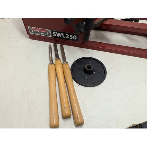 1734 - A lumberjack swl350 wood lathe