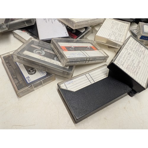 1513 - A large selection of cassettes for use with Zx spectrum and a selection of music cassettes