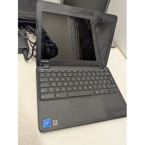 1514 - A selection of 3 laptops including HP and lenovo