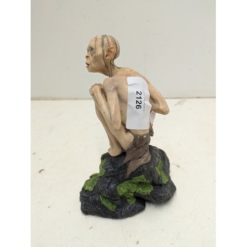 2126 - Lord of the rings the two towers Smeagol statue