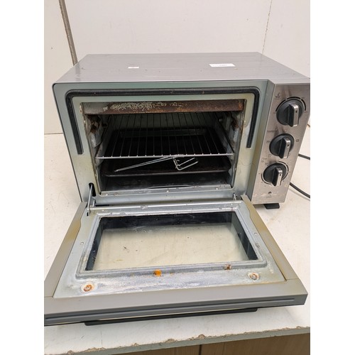 1267 - A morphy Richard’s model kr-f20rl rotisserie mini oven