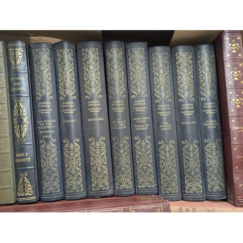 1867 - A selection of fiction books with ornate bindings