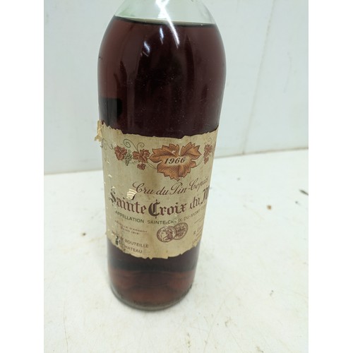 1901 - A bottle of 1966 sainte croix du mont Bordeaux