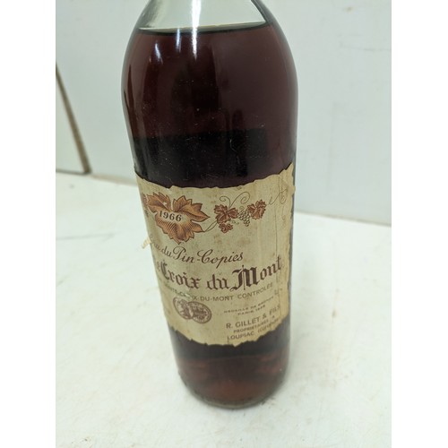 1901 - A bottle of 1966 sainte croix du mont Bordeaux