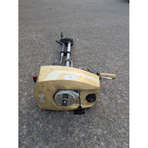 262 - A Tanaka outboard boat motor