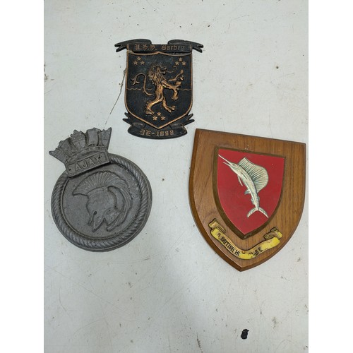 1910 - A selection of military plaques