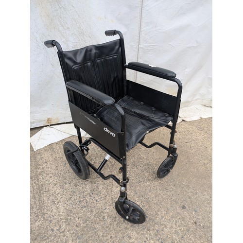 39 - A Drive collapsible wheelchair