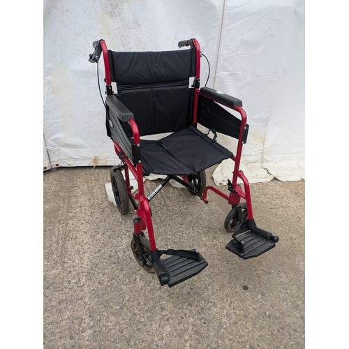 87 - A Days collapsible wheelchair