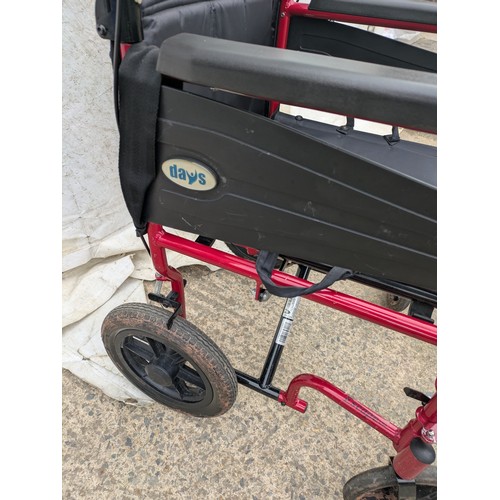 87 - A Days collapsible wheelchair