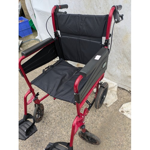 87 - A Days collapsible wheelchair