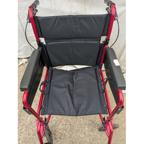 87 - A Days collapsible wheelchair