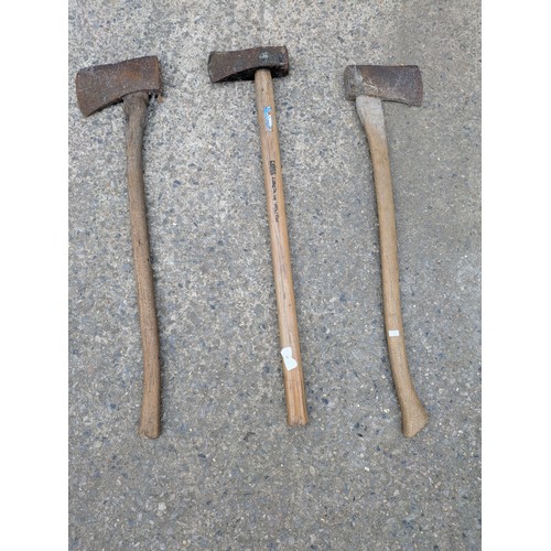 97 - A selection of 3 axes