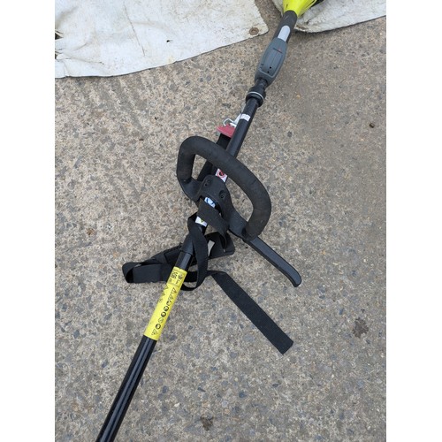 93 - A Ryobi Power Lte petrol strimmer brush cutter