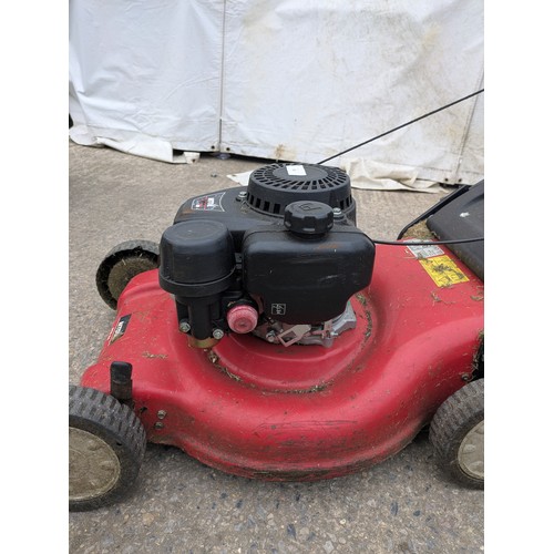 58 - A MTD 46 petrol lawn mower with a Thor X OHV 35 motor