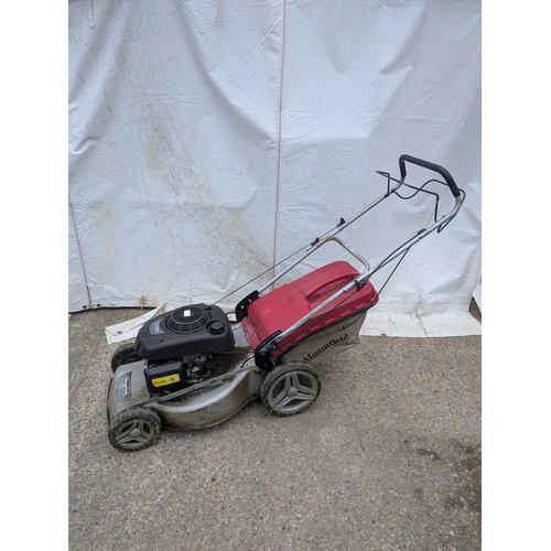 2 - A Mountfield SP53 petrol lawn mower with a Honda GCV 160ohc engine