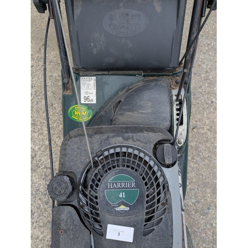 3 - A Hatter harrier 41 petrol lawn mower