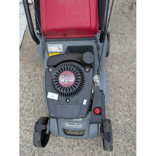 6 - A Mountfield HP164 petrol lawnmower with a RS100 engine