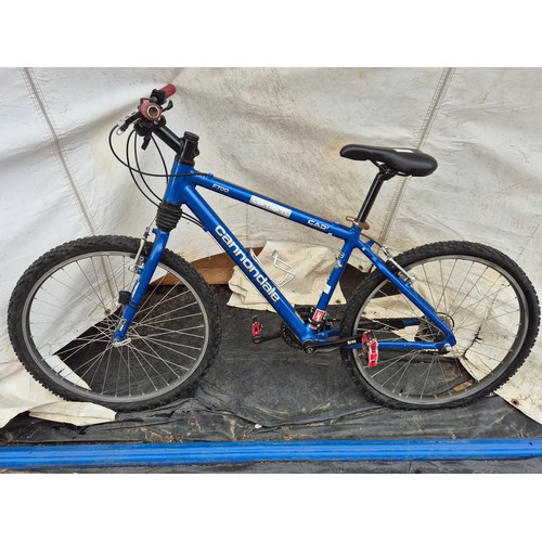 44 - A Cannondale CAD2 mountain bike with Mavic 121 SUP wheels