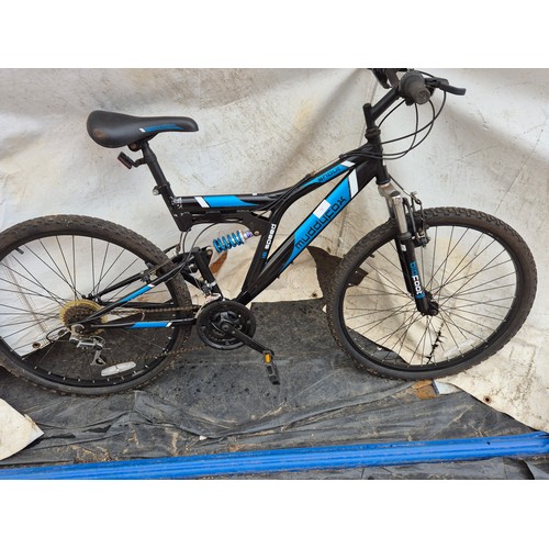 18 - A Muddyfox Shout 18 speed full suspension mountain bike