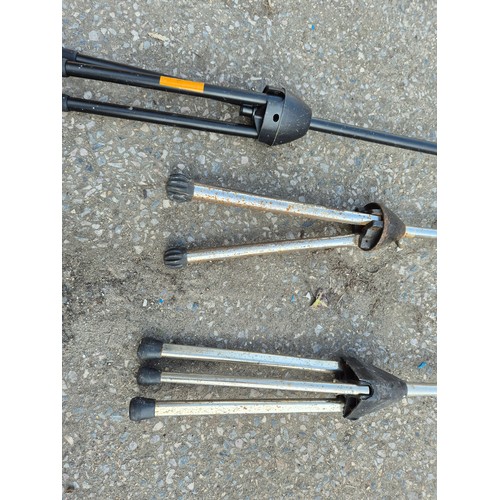 230 - Set of 3 x Microphone stands