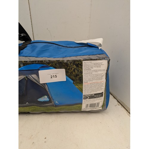 215 - An Ozark trail 4 person tent in carry bag
