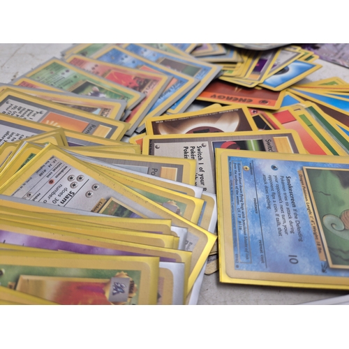 2147 - A selection of vintage and modern pokemon cards