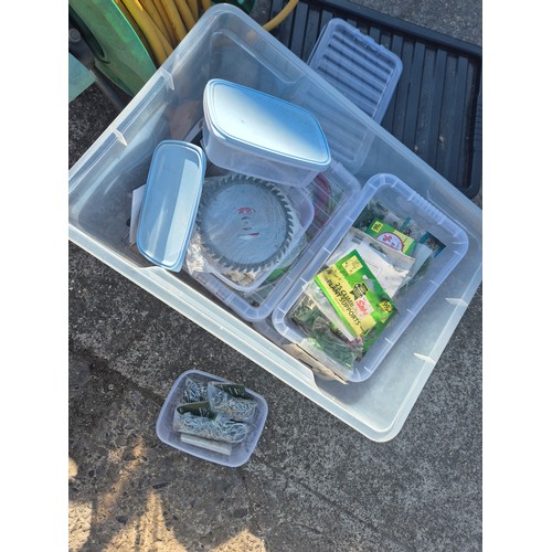 217 - A selection of various garden equipment