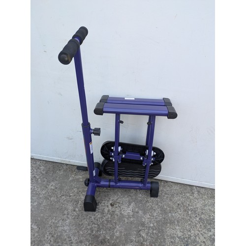 207 - A leg master exercise machine