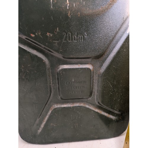 222 - A pair of vintage petrol cans