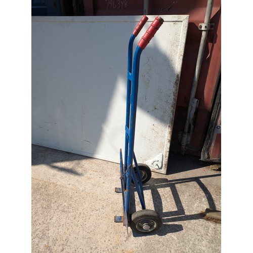 219 - A heavy duty metal sack truck