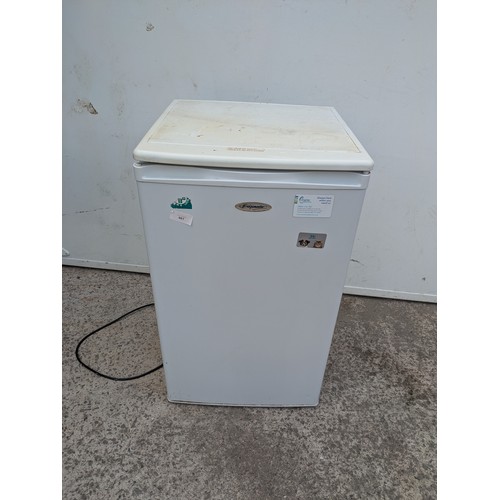 661 - A fridge master under counter fridge model MTRR110 - working