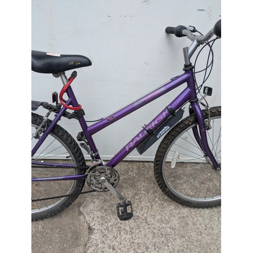 296 - A Raleigh vixen ladies mountain bike