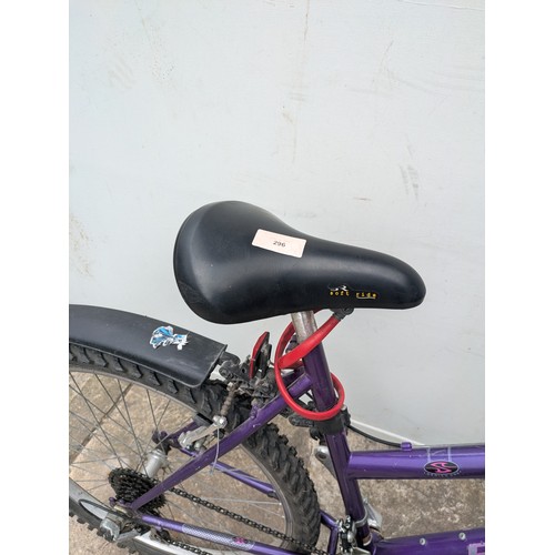 296 - A Raleigh vixen ladies mountain bike