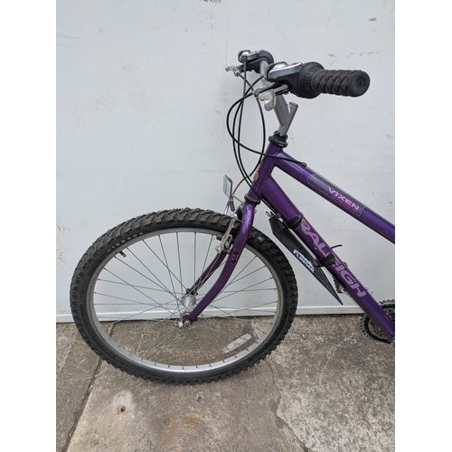 296 - A Raleigh vixen ladies mountain bike