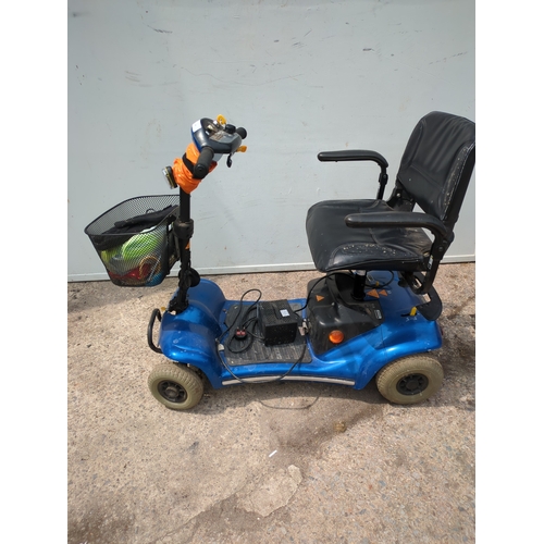 244 - A Sterling mobility scooter with keys and charger